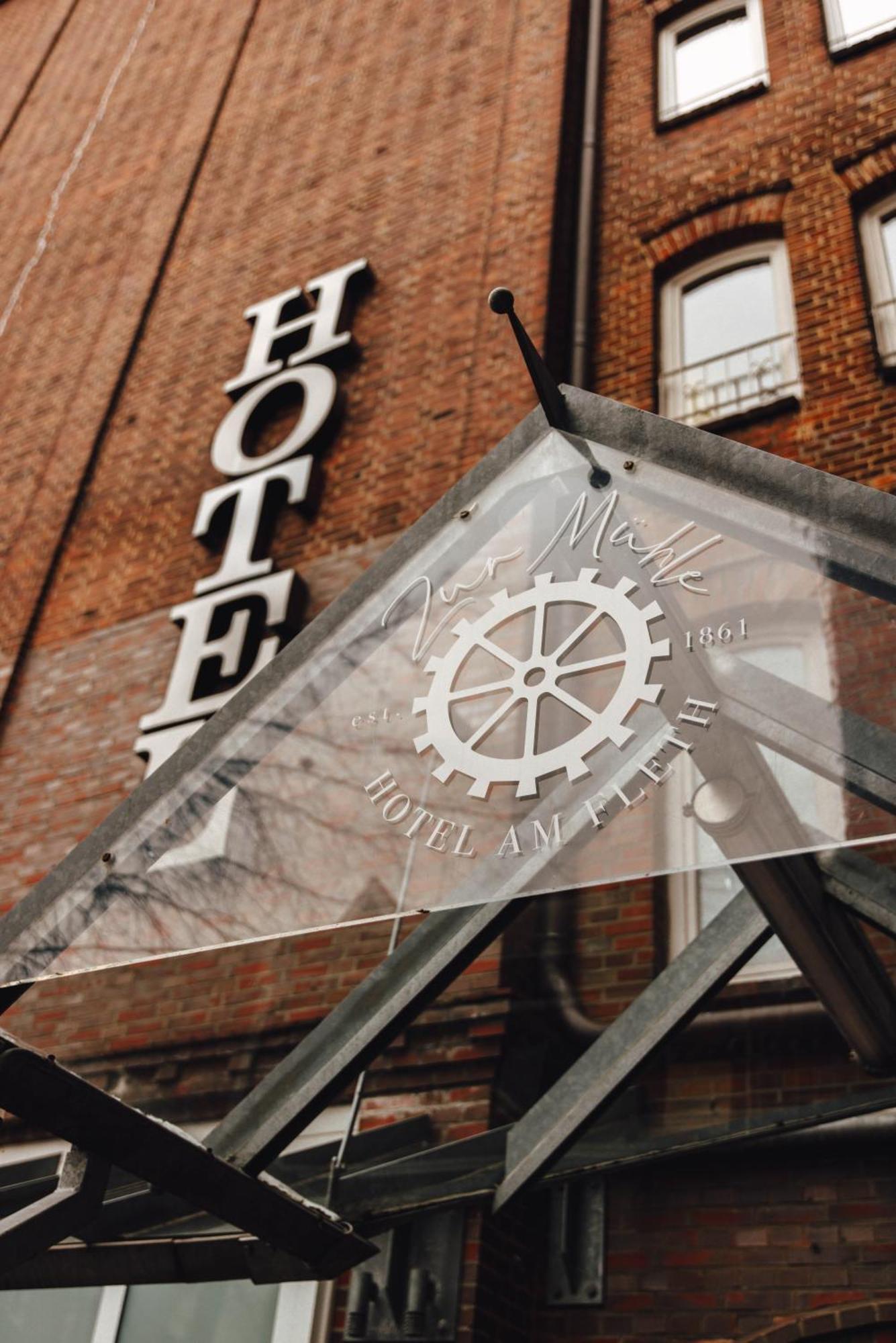 Zur Muehle - Hotel Am Fleth بوكستيهود المظهر الخارجي الصورة